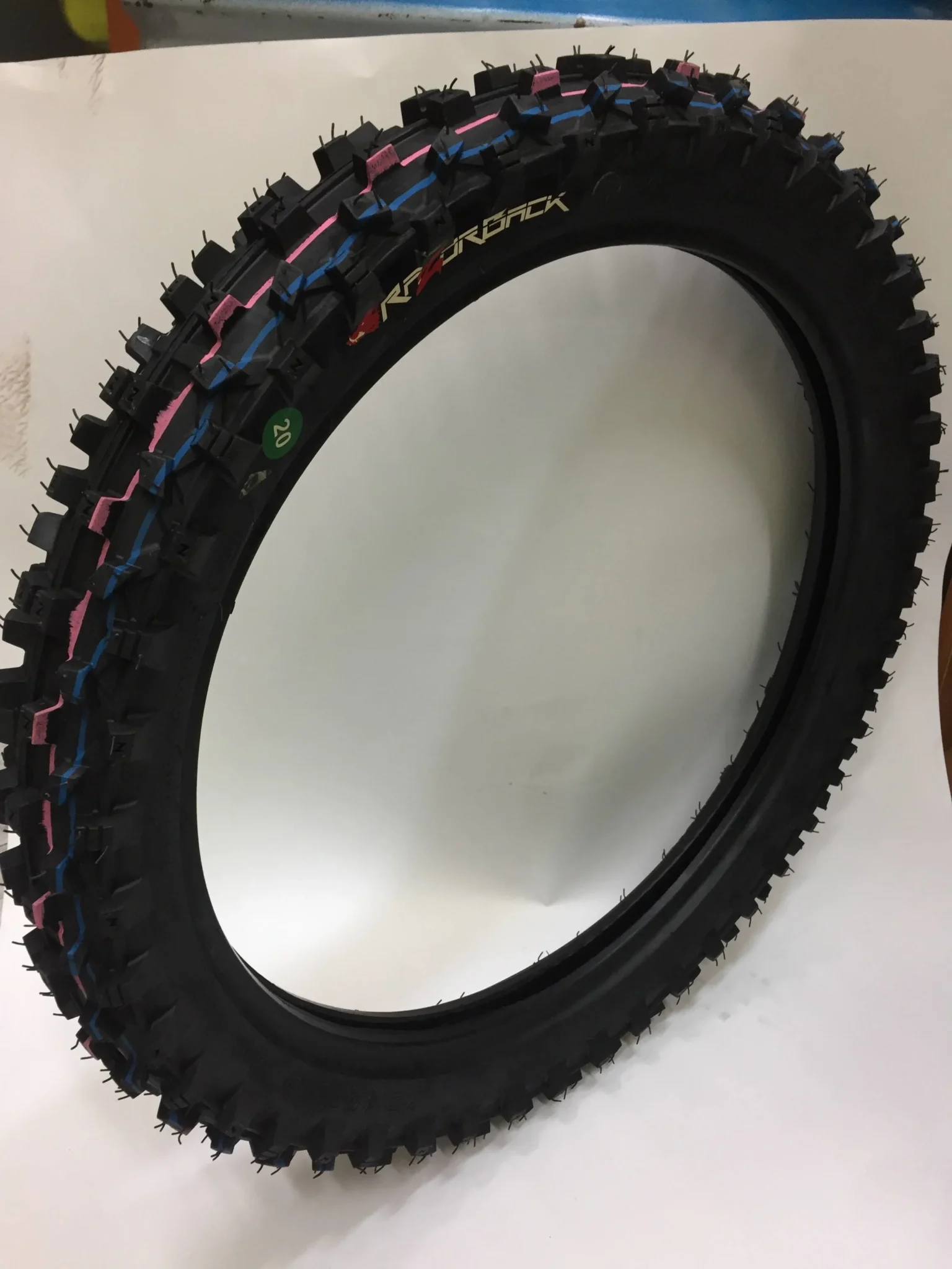 Gomma pneumatico cross 70/100-17 razorback feral