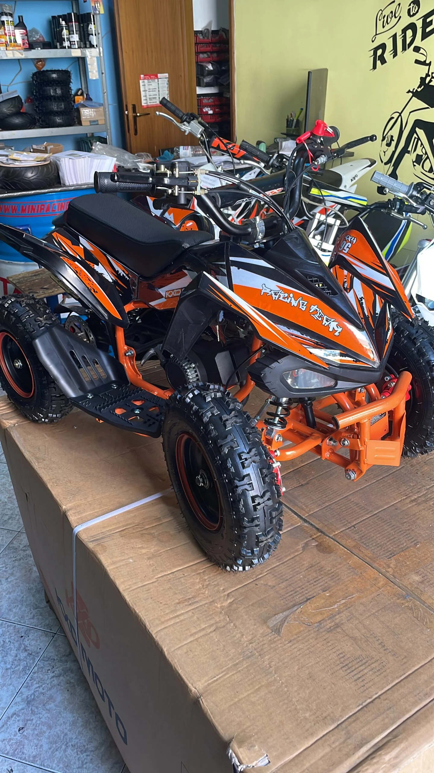 Mini quad Predator 50 cc, ruota 6″, foto 8
