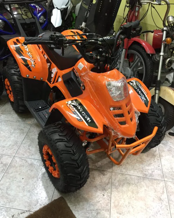 Quad Bambu’ 125cc 4T ruota 7″ avviamento elettrico, luci, telecomando, retromarcia