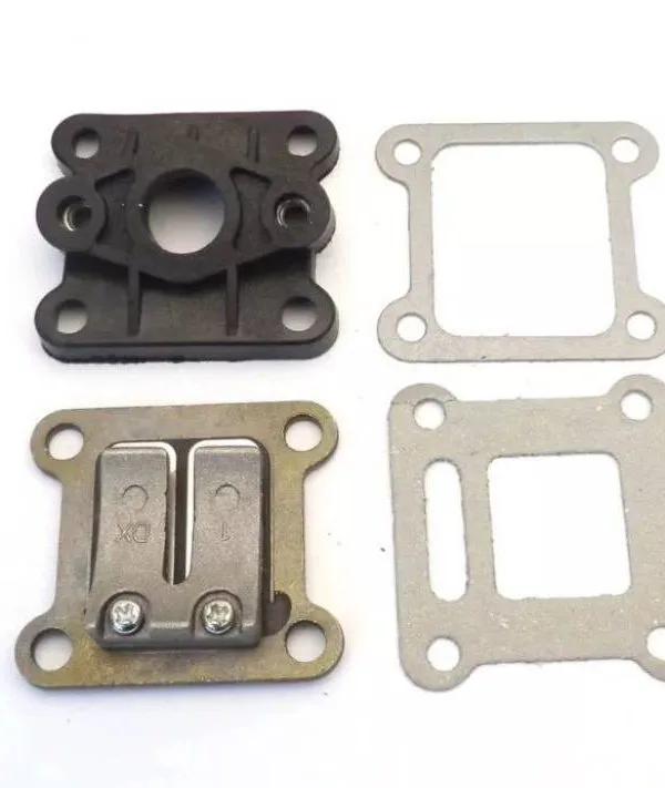 Pacco lamelle più collettore x mini moto, mini quad, mini cross 2T