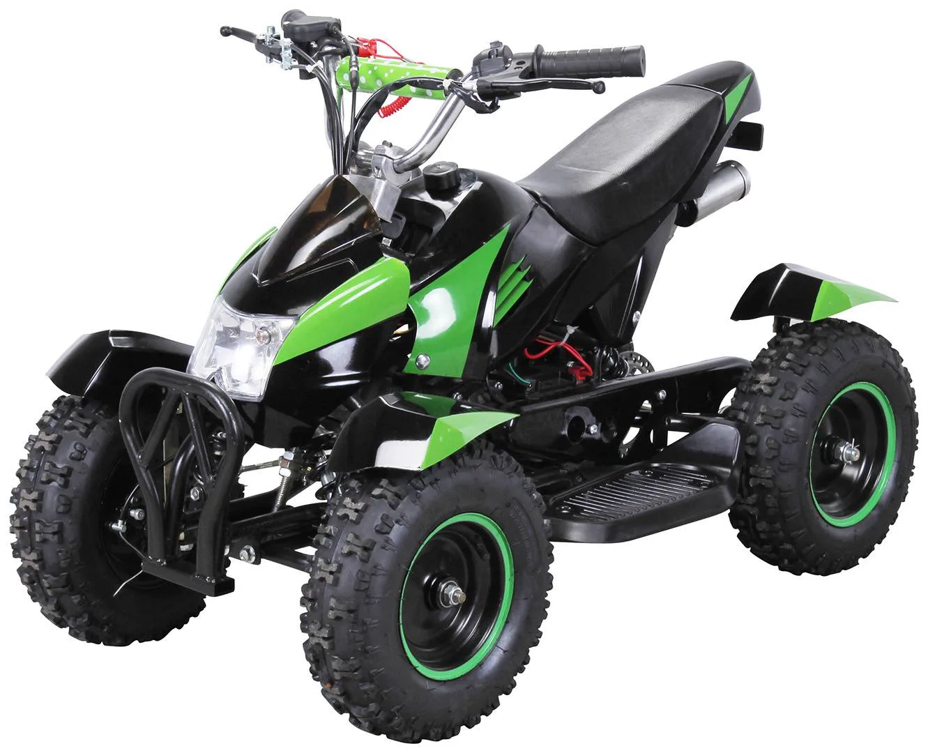 Mini quad Cobra 50cc 2T ruota 6″ avviamento elettrico luci telecomando, foto 4
