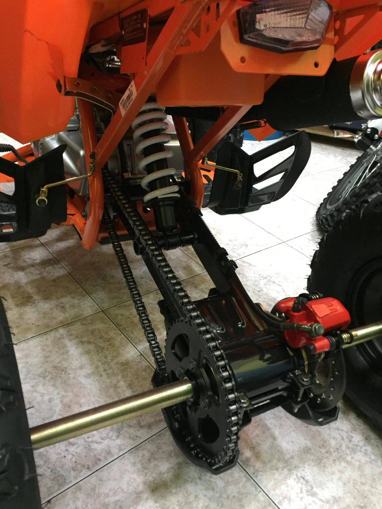 Quad 125cc Big One ruote da 8″ 3+1, foto 8