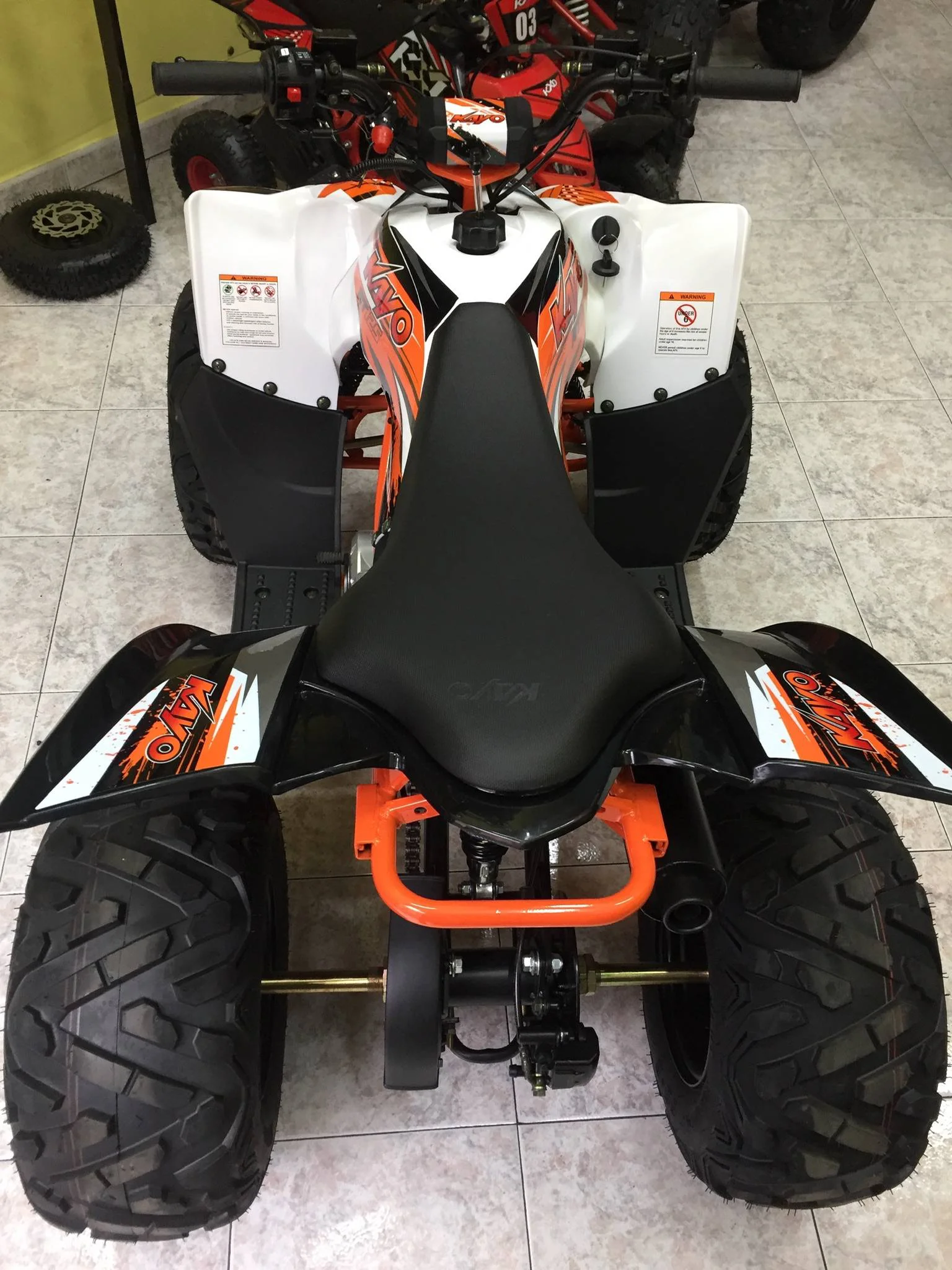 Quad Kayo Predator 125cc 3+1 ruota 8″, foto 6