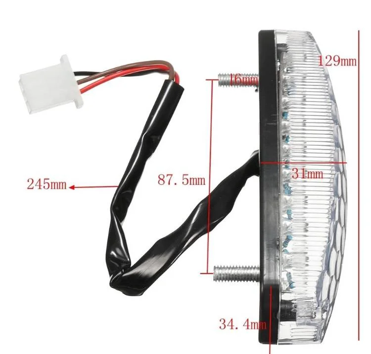 Stop posteriore a LED per quad 4 tempi, foto 3