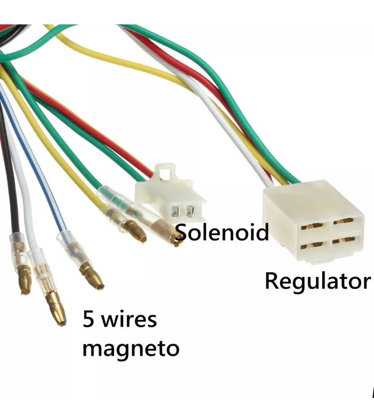 Impianto elettrico quad 4T, foto 4