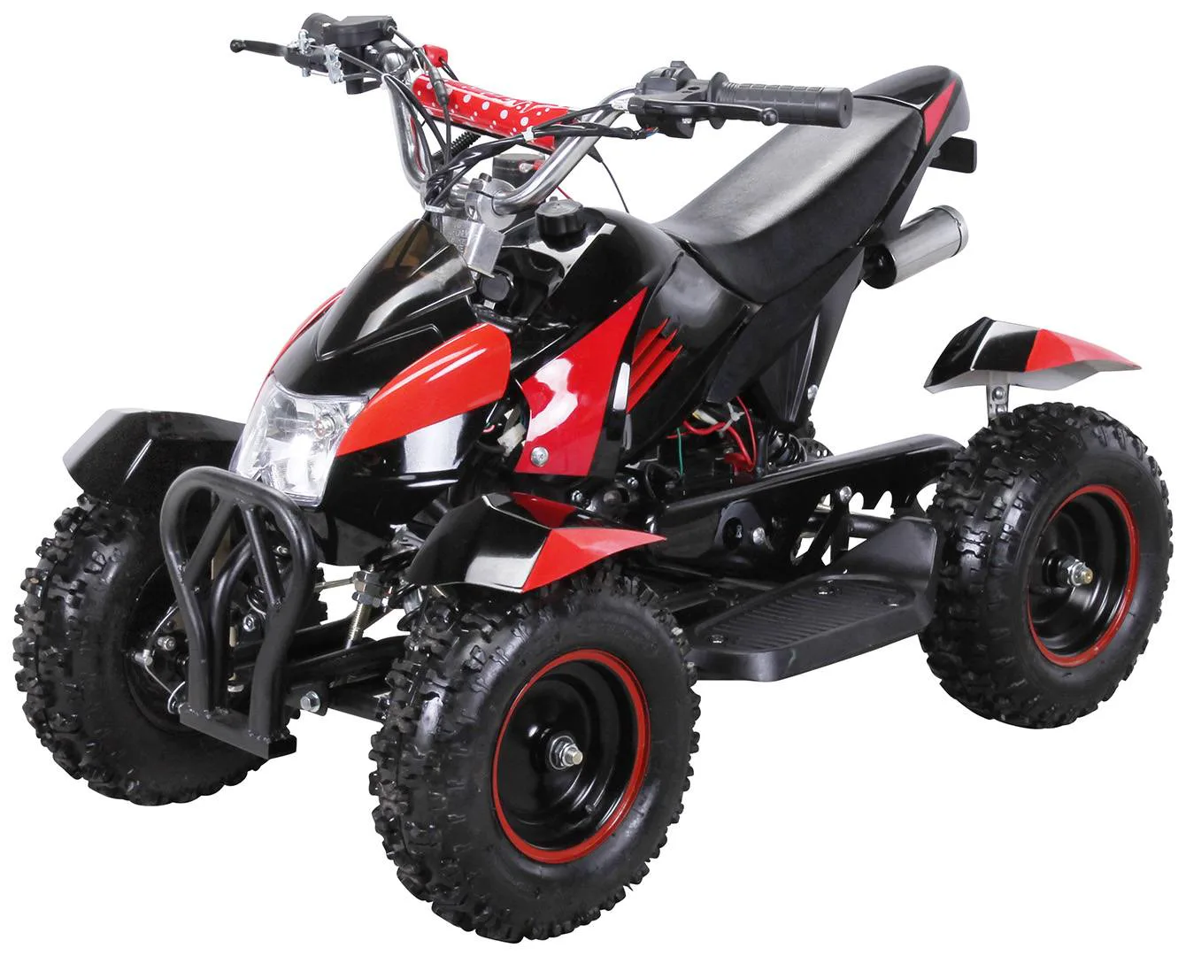 Mini quad Cobra 50cc 2T ruota 6″ avviamento elettrico luci telecomando, foto 5