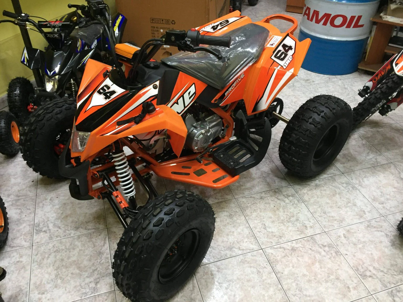 Quad 125cc Big One ruote da 8″ 3+1, foto 3