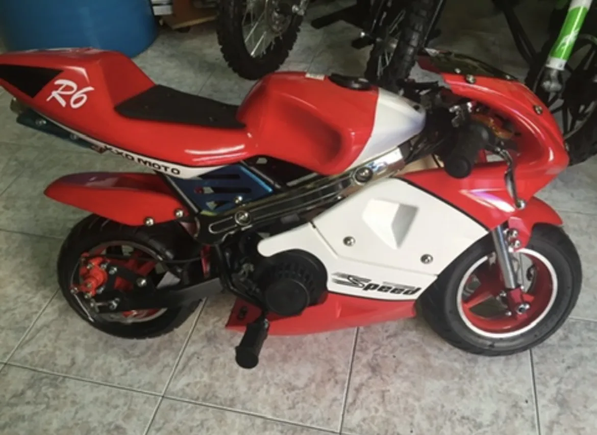 Mini moto GP1 50cc doppio scarico, foto 4