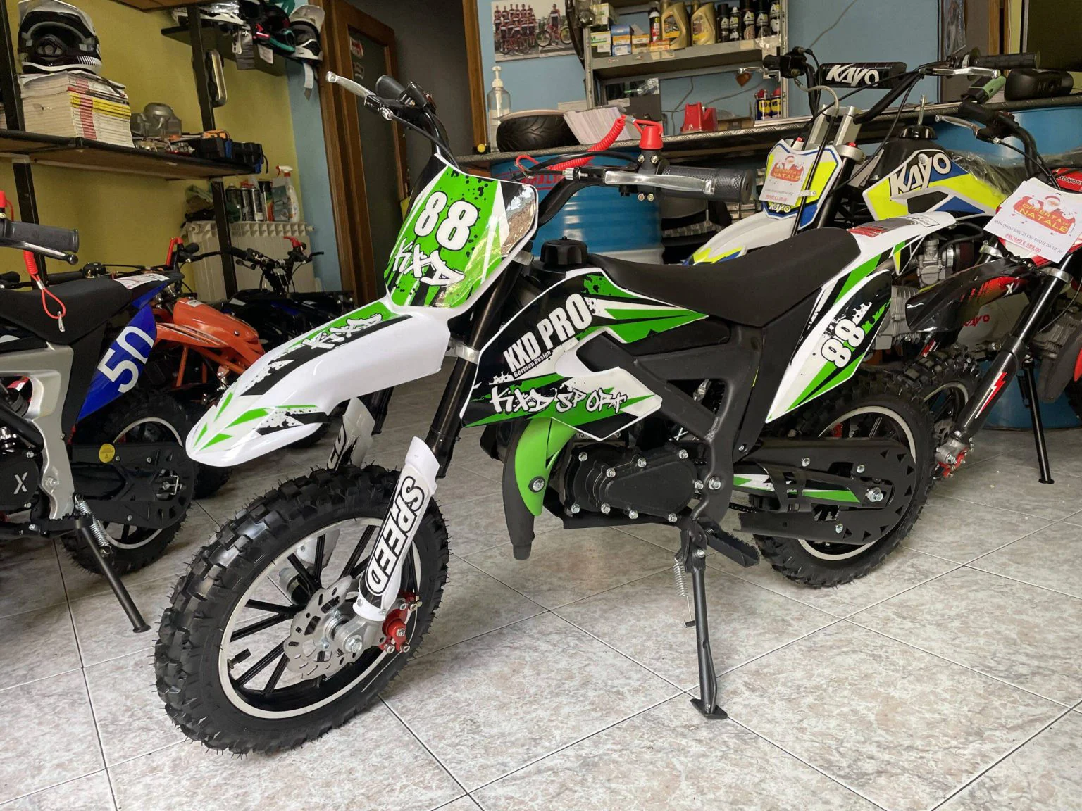 Mini cross 50cc ruote 10″10″, foto 2
