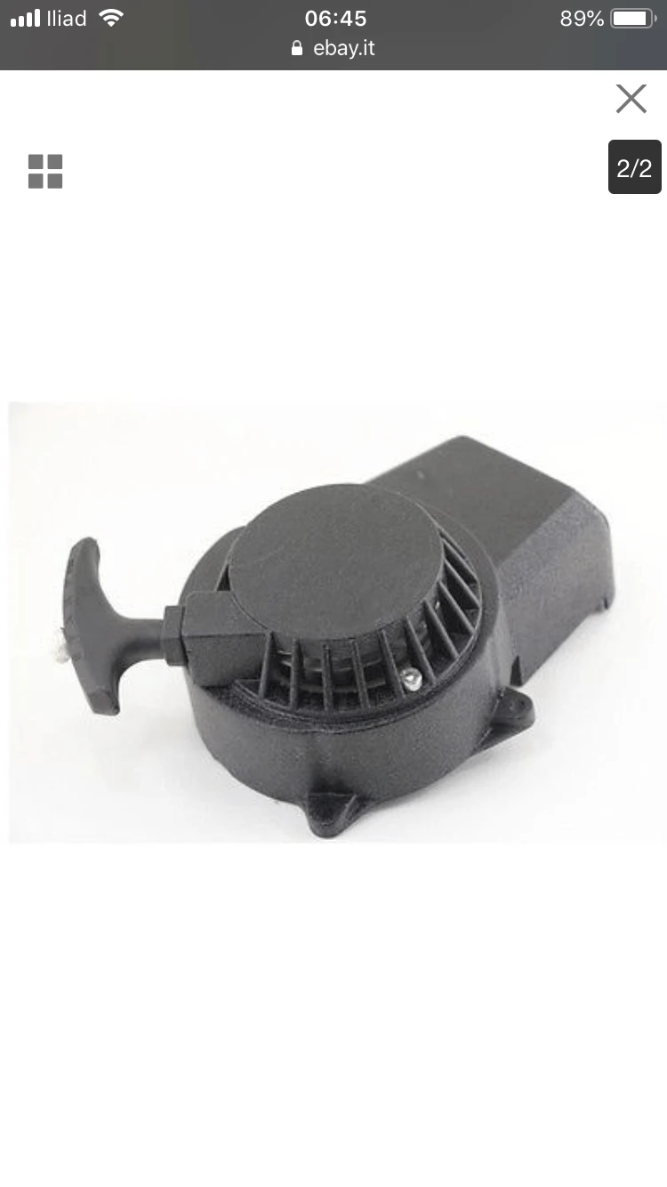 Avviamento Easy start alluminio x mini moto, mini quad, mini cross 2T, foto 3