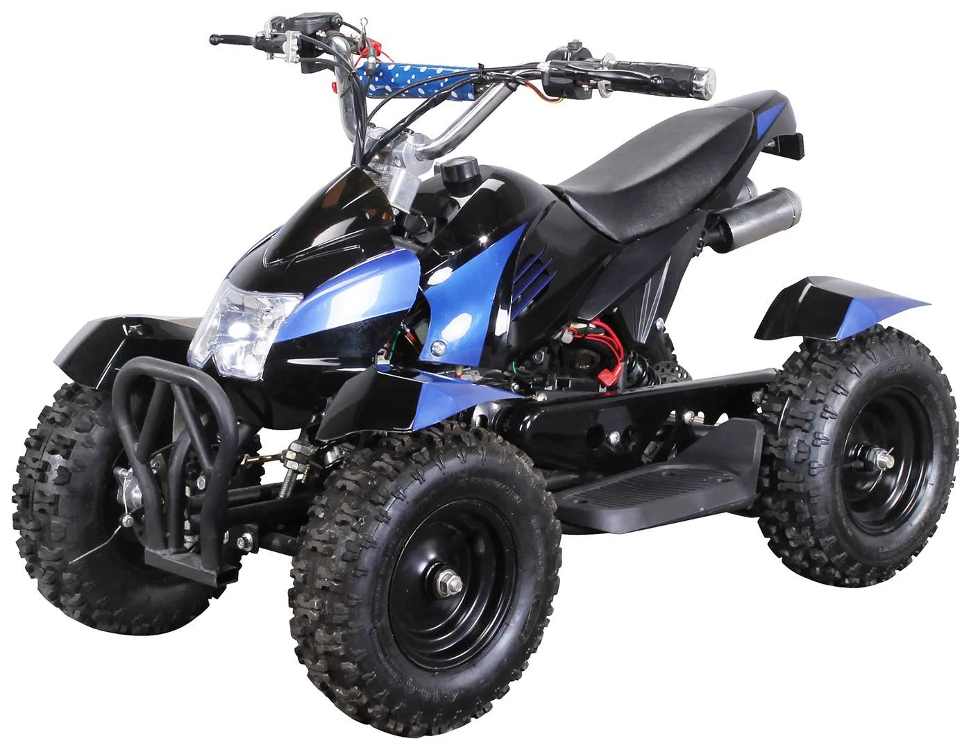 Mini quad Cobra 50cc 2T ruota 6″ avviamento elettrico luci telecomando, foto 6
