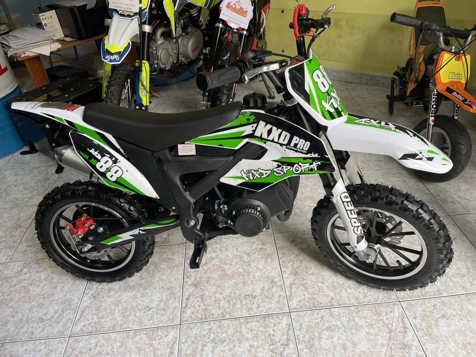 Mini cross 50cc ruote 10″10″, foto 5