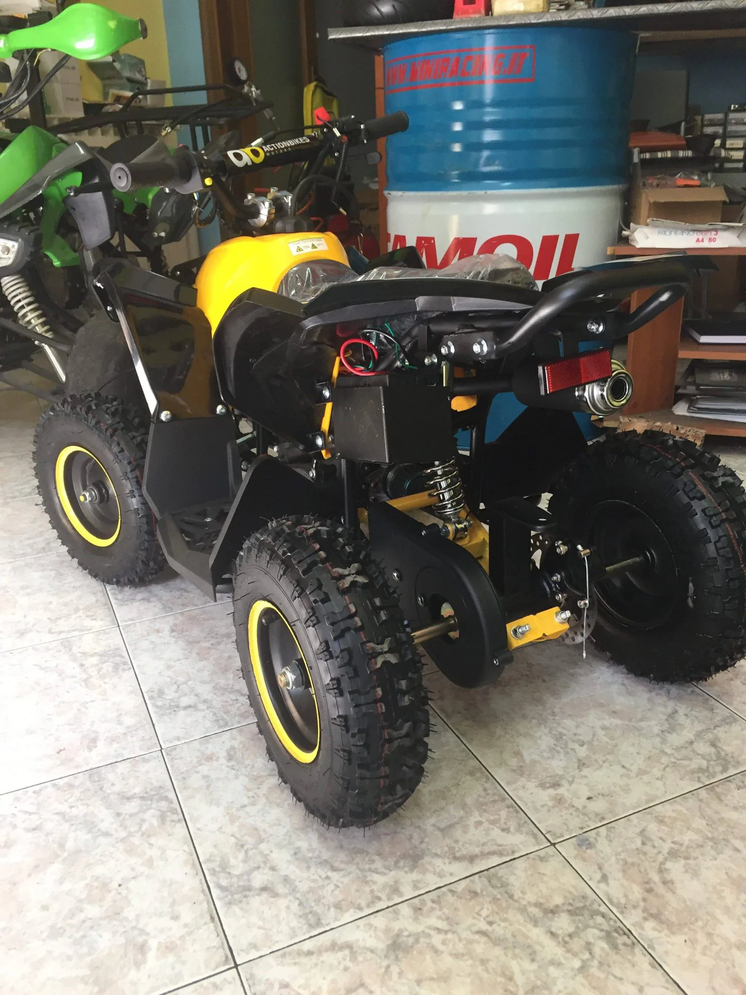 Mini quad Ranegade 50cc 2T ruota 6″, foto 19