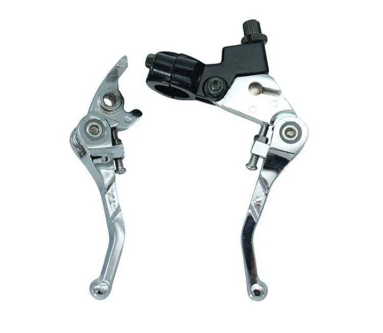 Coppia leve freno+frizione antirottura x pit bike 22mm