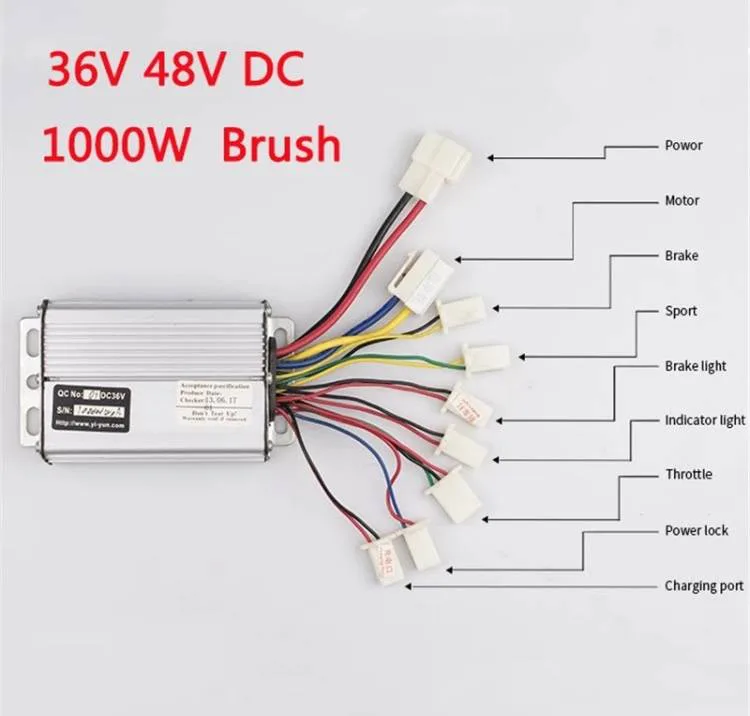 Centralina DC 1000W 48V brushless, foto 4