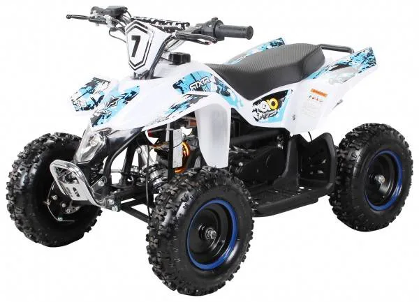 Mini quad Fox XTR 50cc 2T ruota 6″ avviamento elettrico, motore Big bore 7 CV, luci, carburatore 15/15, foto 5