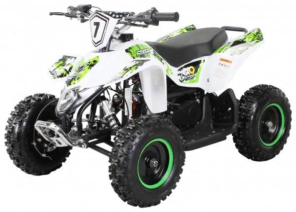 Mini quad Fox XTR 50cc 2T ruota 6″ avviamento elettrico, motore Big bore 7 CV, luci, carburatore 15/15, foto 7
