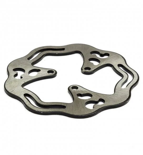 Disco a margherita 120mm 3 fori anteriore o posteriore dx o sx x mini moto, mini quad, mini cross 2T