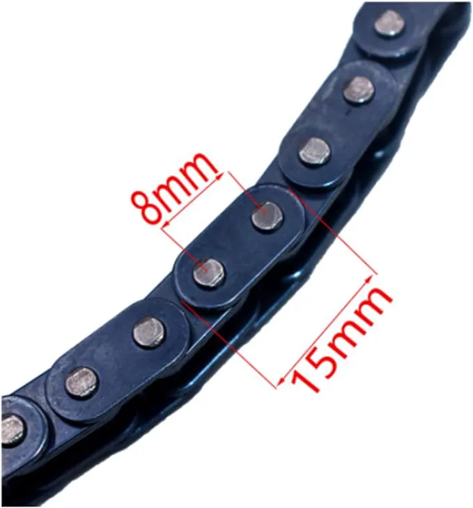 Catena passo grande tf8 t8 10mm, foto 3