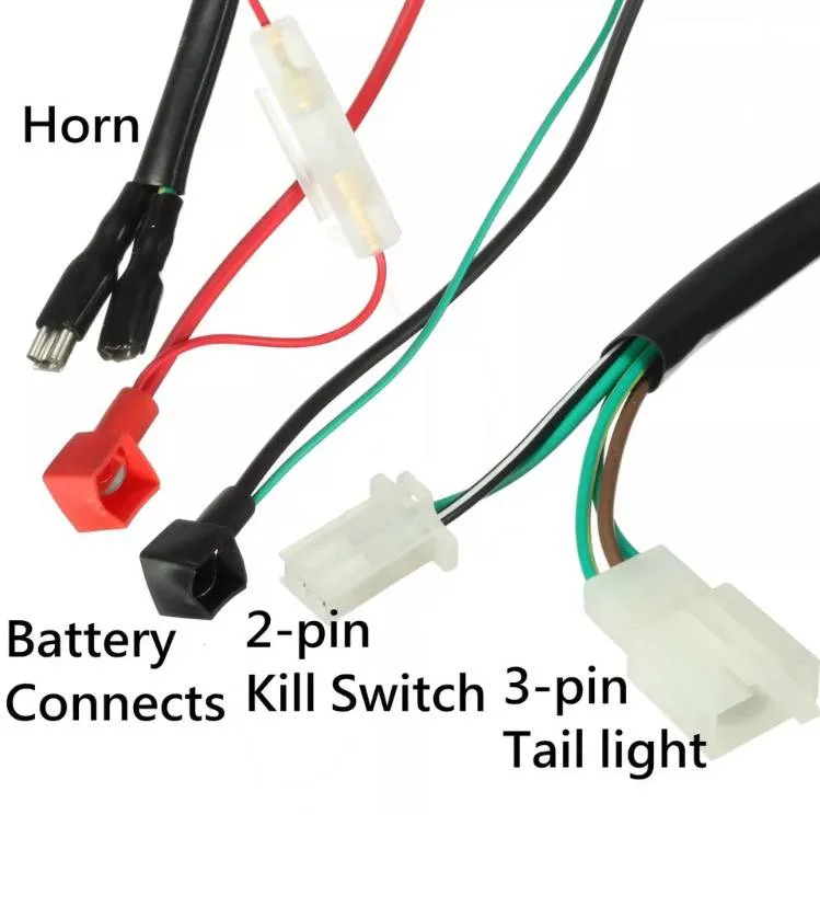 Impianto elettrico quad 4T, foto 3