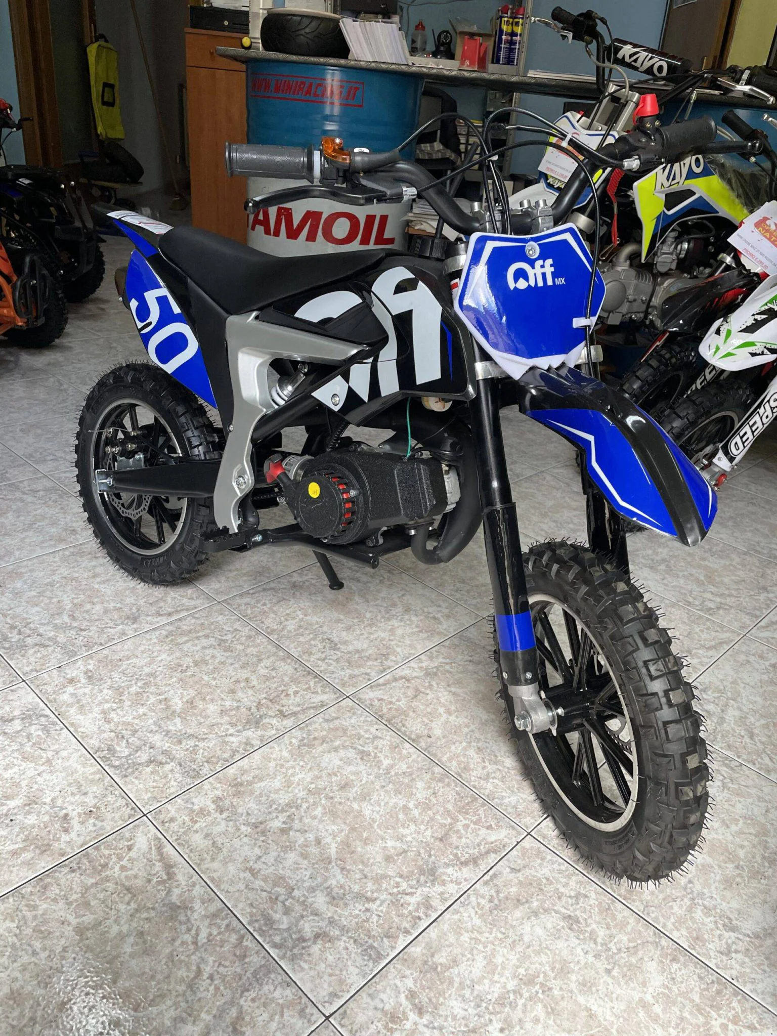Mini cross OFFMX 50cc ruote 10″10″ Freeride, foto 2