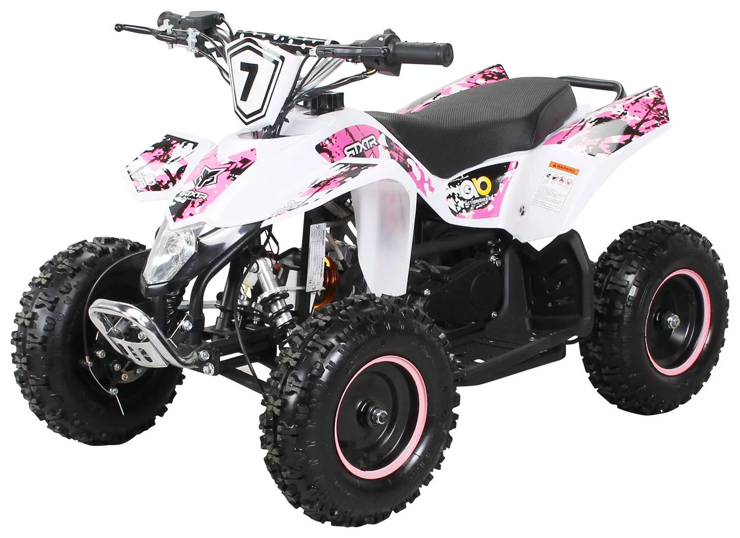 Mini quad Fox XTR 50cc 2T ruota 6″ avviamento elettrico, motore Big bore 7 CV, luci, carburatore 15/15, foto 8