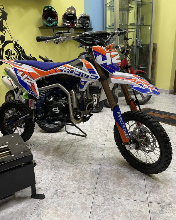 Pit bike 125cc Profive KF2 4T, 4 marce, ruota 14″ 12″