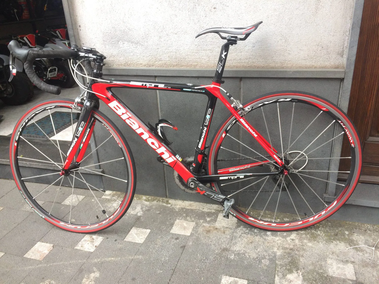 Bianchi sempre pro in carbonio, 10V sram red, taglia 50, 6, 8kg, foto 3