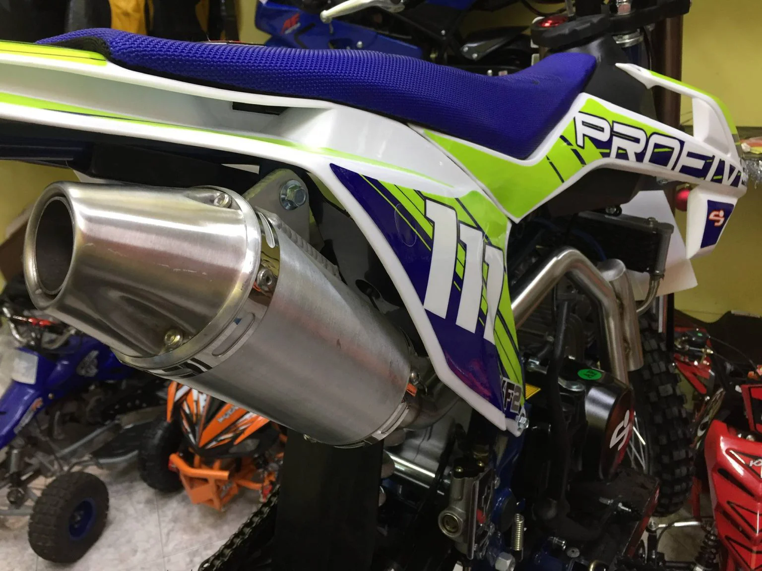 Pit bike 140cc Profive KF2 4T, 4 marce, ruota 14″ 17″ MY 2023, foto 6
