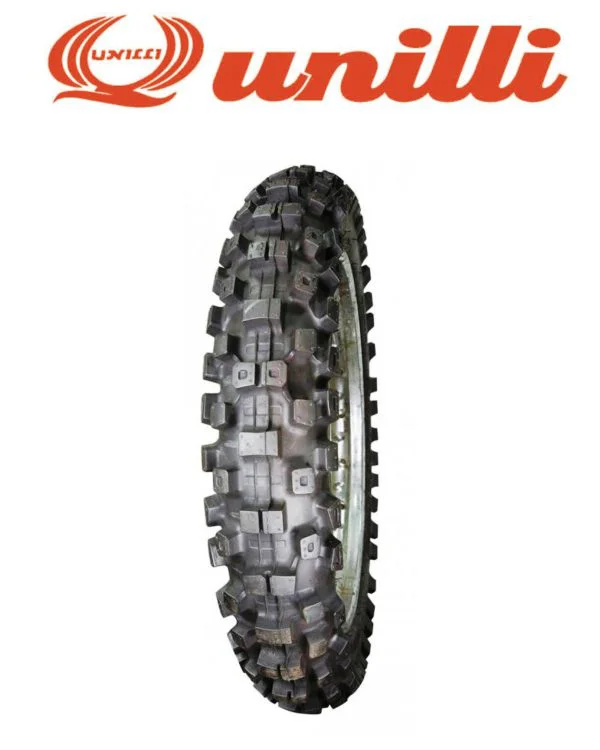 Pneumatico gomma cross UNILLI 7316R misura 90/100-14″