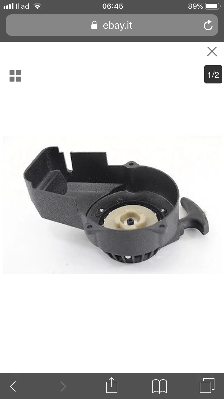 Avviamento Easy start alluminio x mini moto, mini quad, mini cross 2T, foto 2