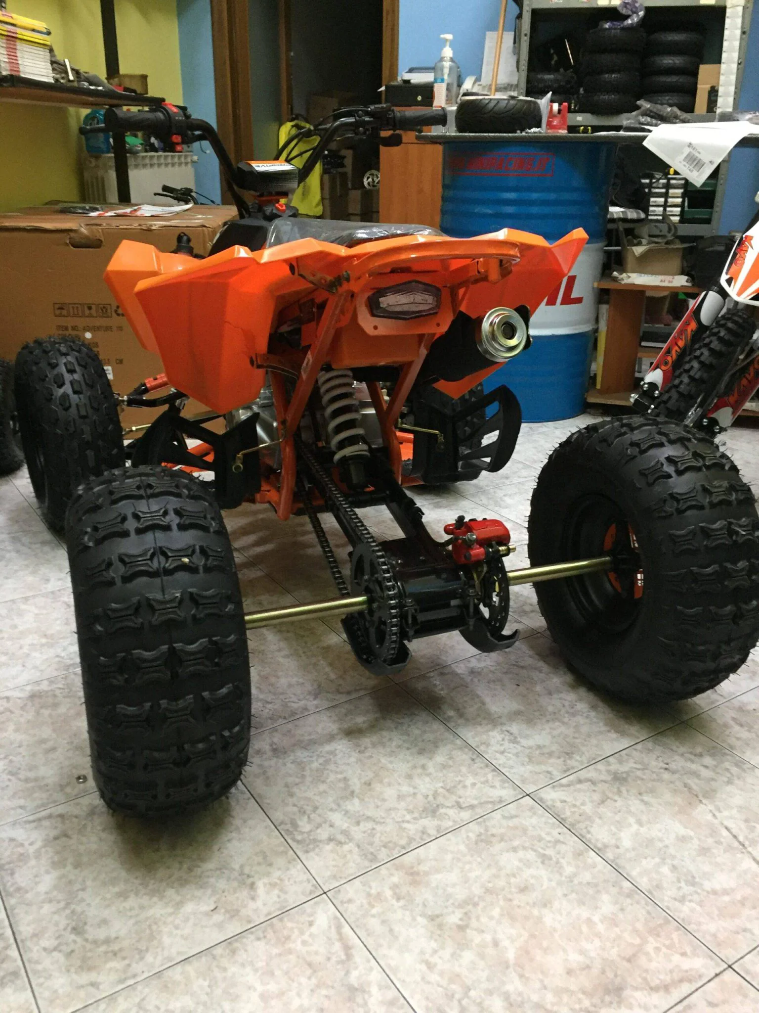 Quad 125cc Big One ruote da 8″ 3+1, foto 7