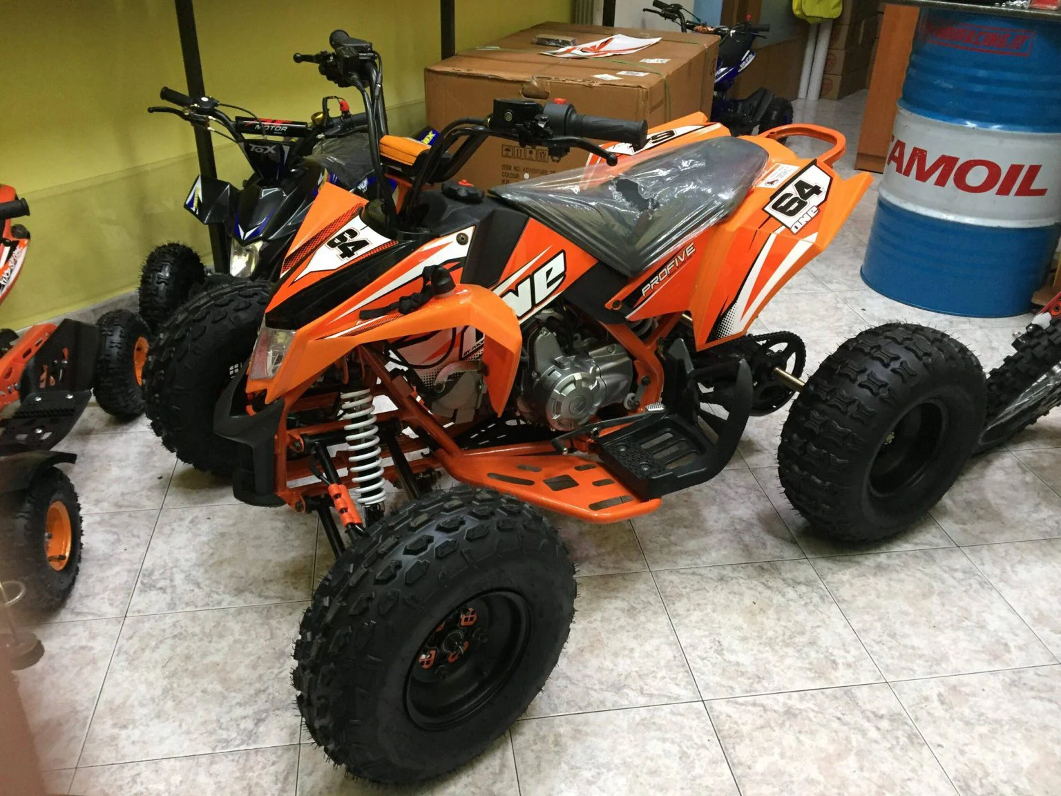 Quad 125cc Big One ruote da 8″ 3+1, foto 2