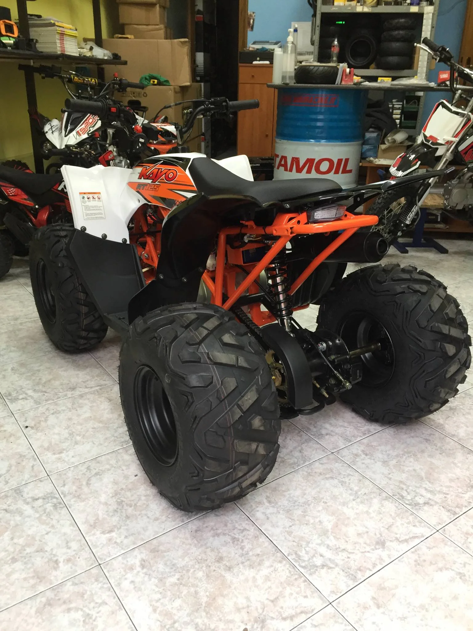 Quad Kayo Predator 125cc 3+1 ruota 8″, foto 8