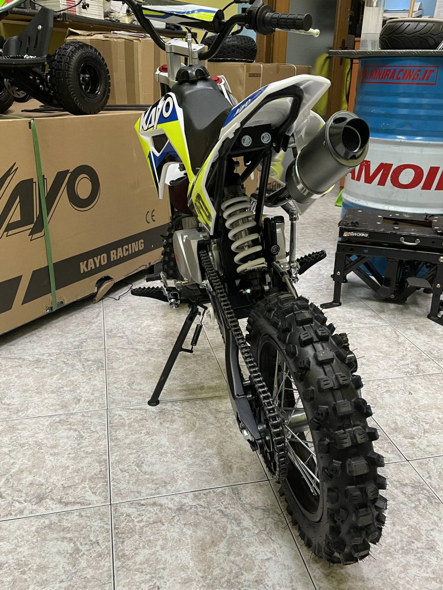 Pit bike Kayo TD-D 125cc 4T, 4 marce, ruota 14″ 12″ MY 2023, foto 6