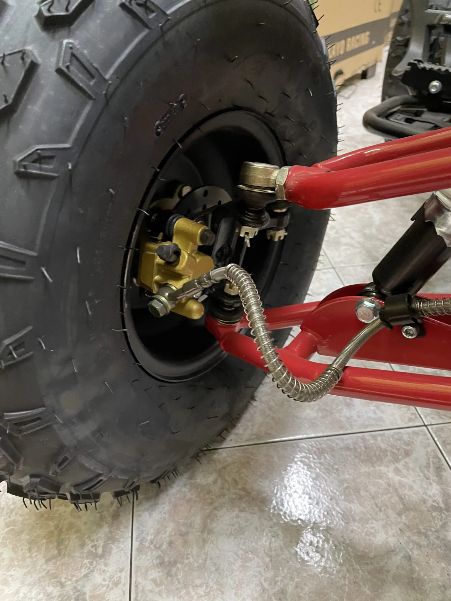 Quad Kawa Look 125cc 4T 3 marce+retro ruota 8″ avviamento elettrico, luci, telecomando, foto 12