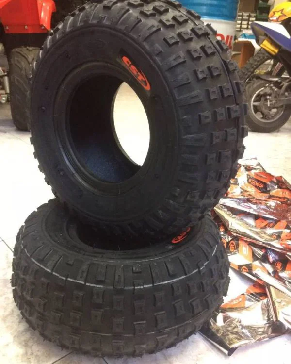 Coppia 2 gomme pneumatici quad 6″ c-829 145x70-6