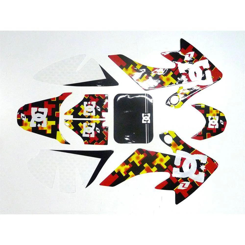 Adesivi grafiche DC shoes plastiche CRF 50