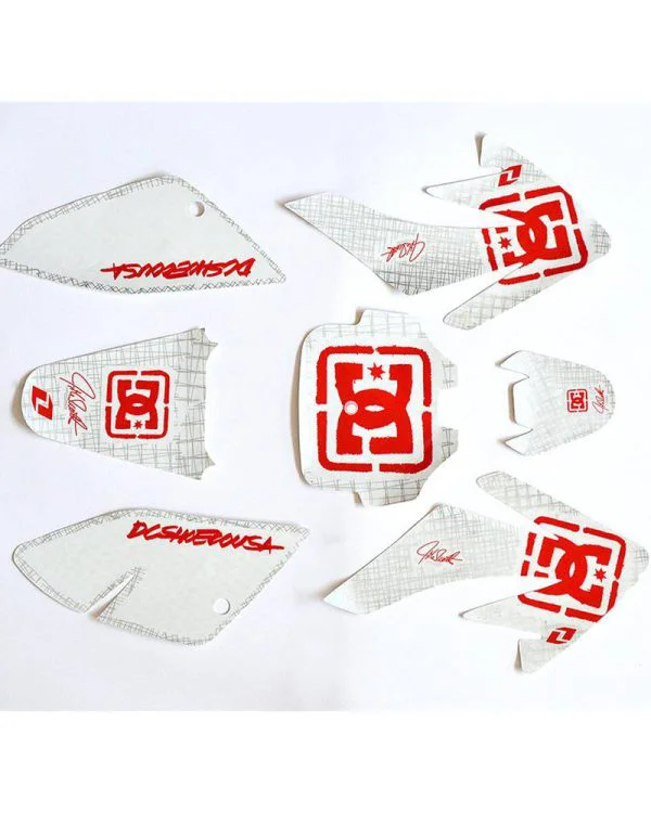 Adesivi grafiche DC shoes plastiche CRF 70