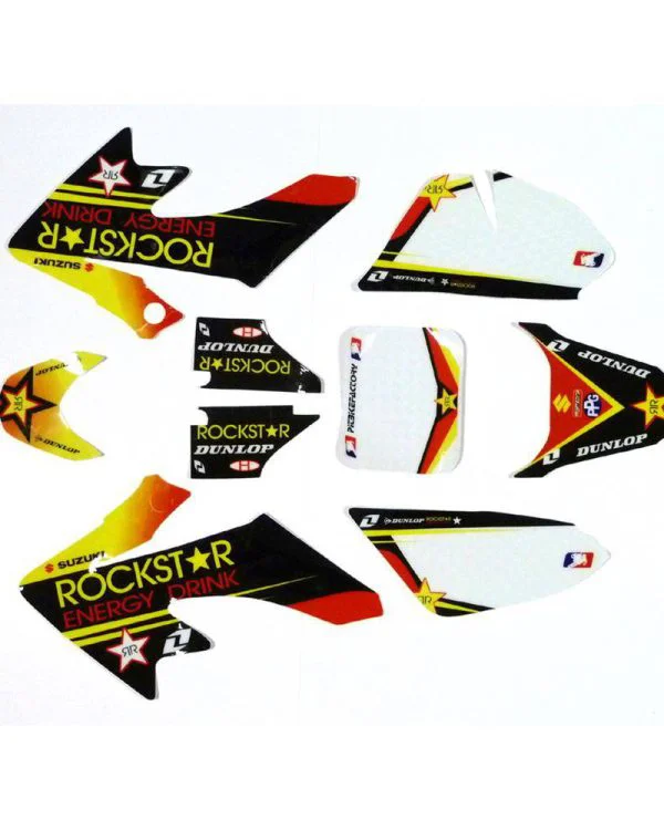 Adesivi grafiche rockstar plastiche CRF 50