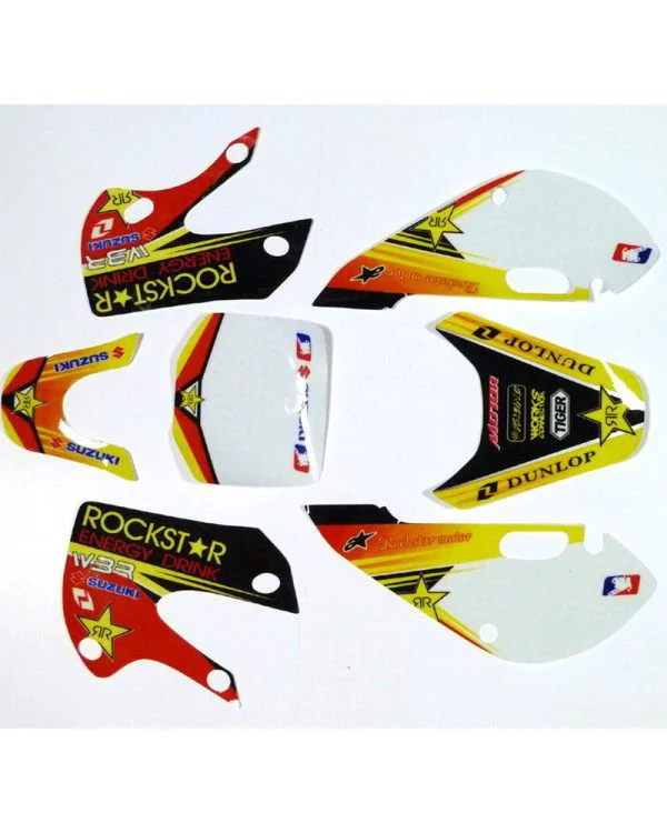 Adesivi grafiche rockstar plastiche klx