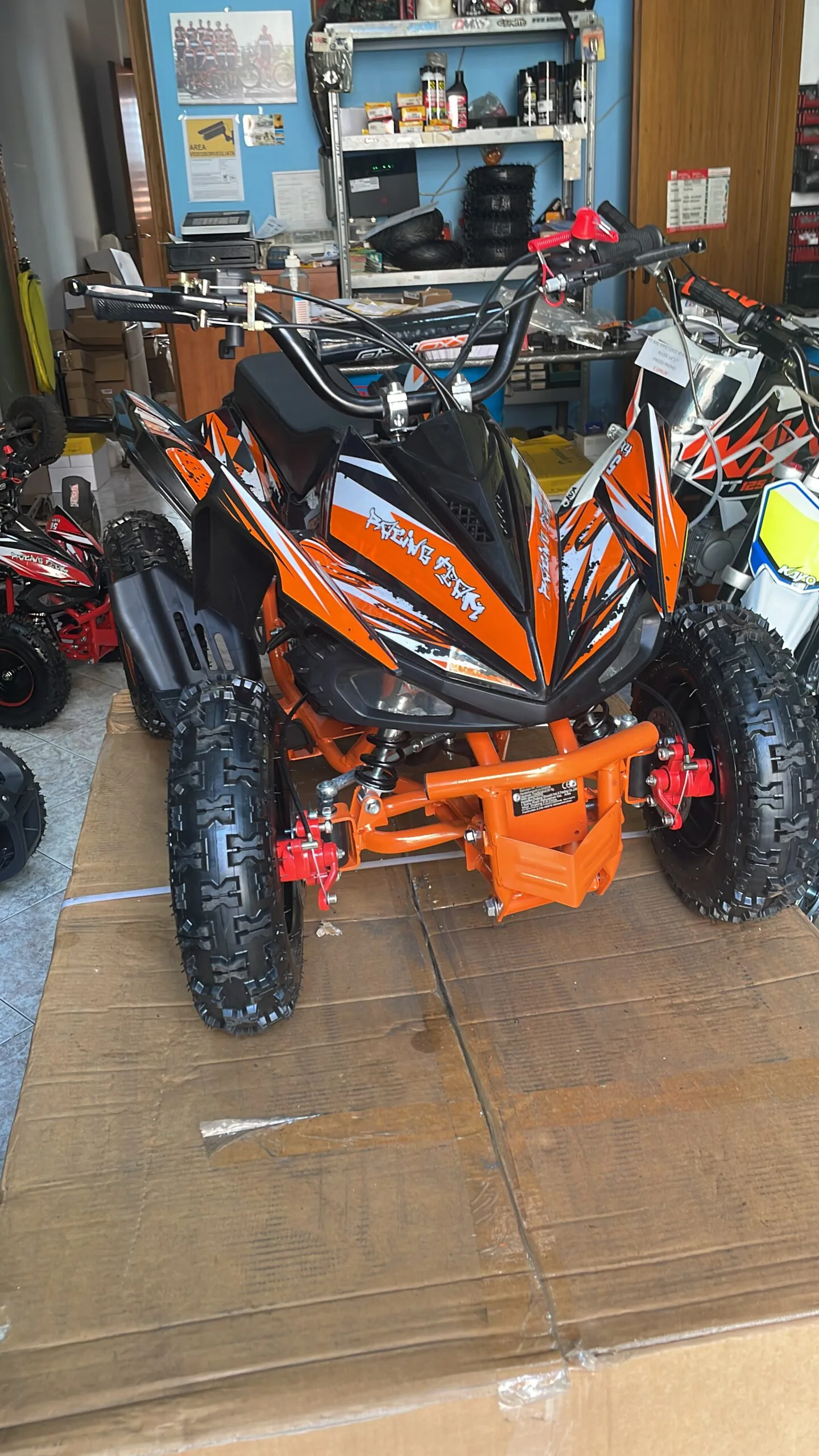 Mini quad Predator 50 cc, ruota 6″, foto 7