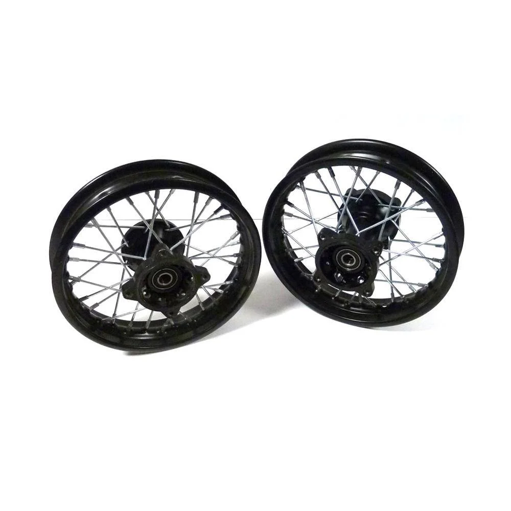 Coppia cerchi motard o cross 10″ 10″ pit bike sdg 15mm