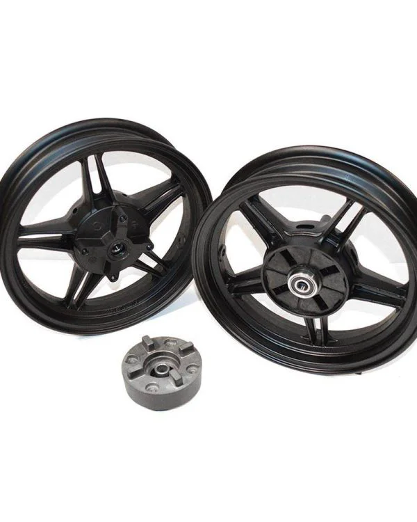 Coppia cerchi in lega x motard 12″ pit bike sdg 15mm