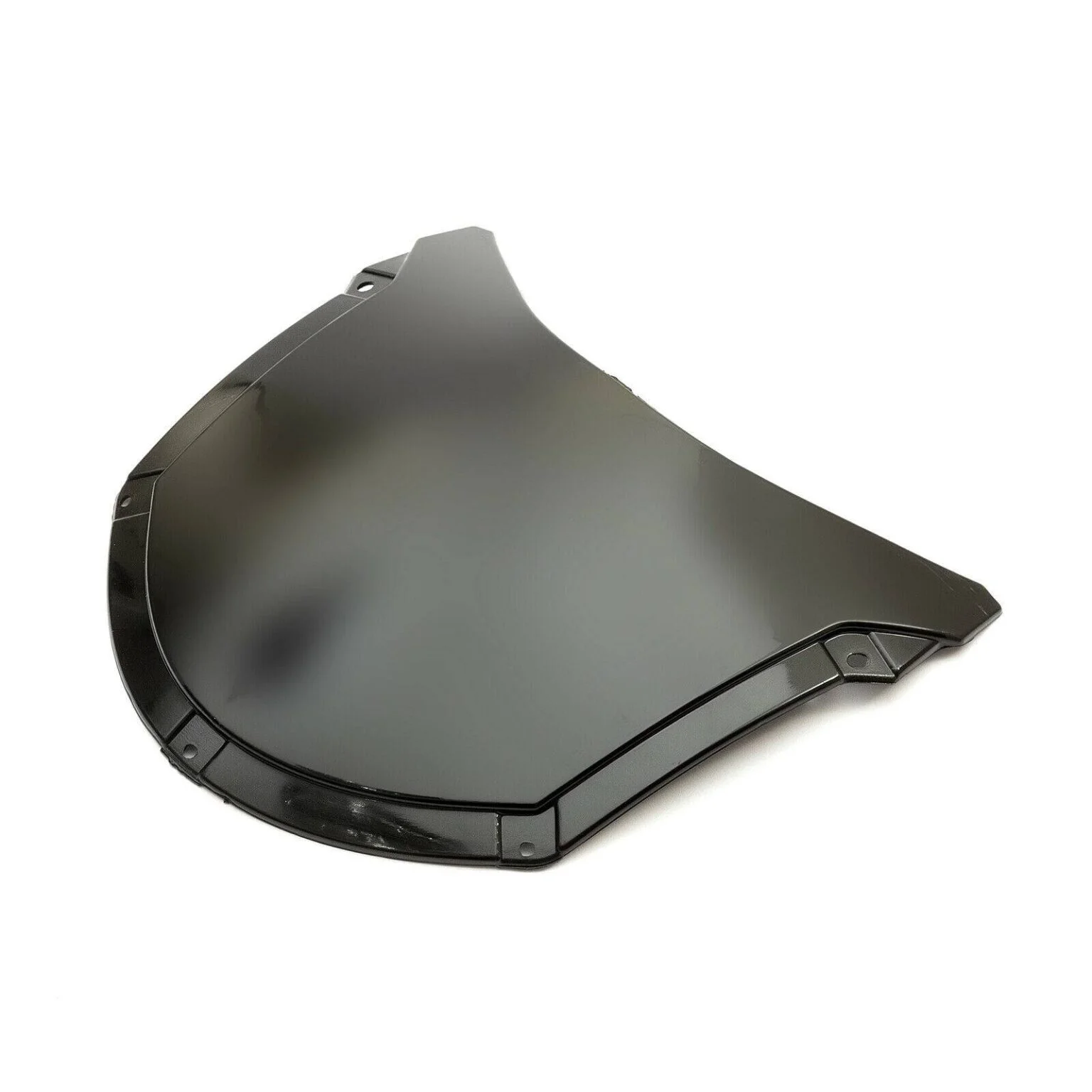 Vetrino plexiglas x mini moto a liquido replica blata c1/c2 nero, foto 2