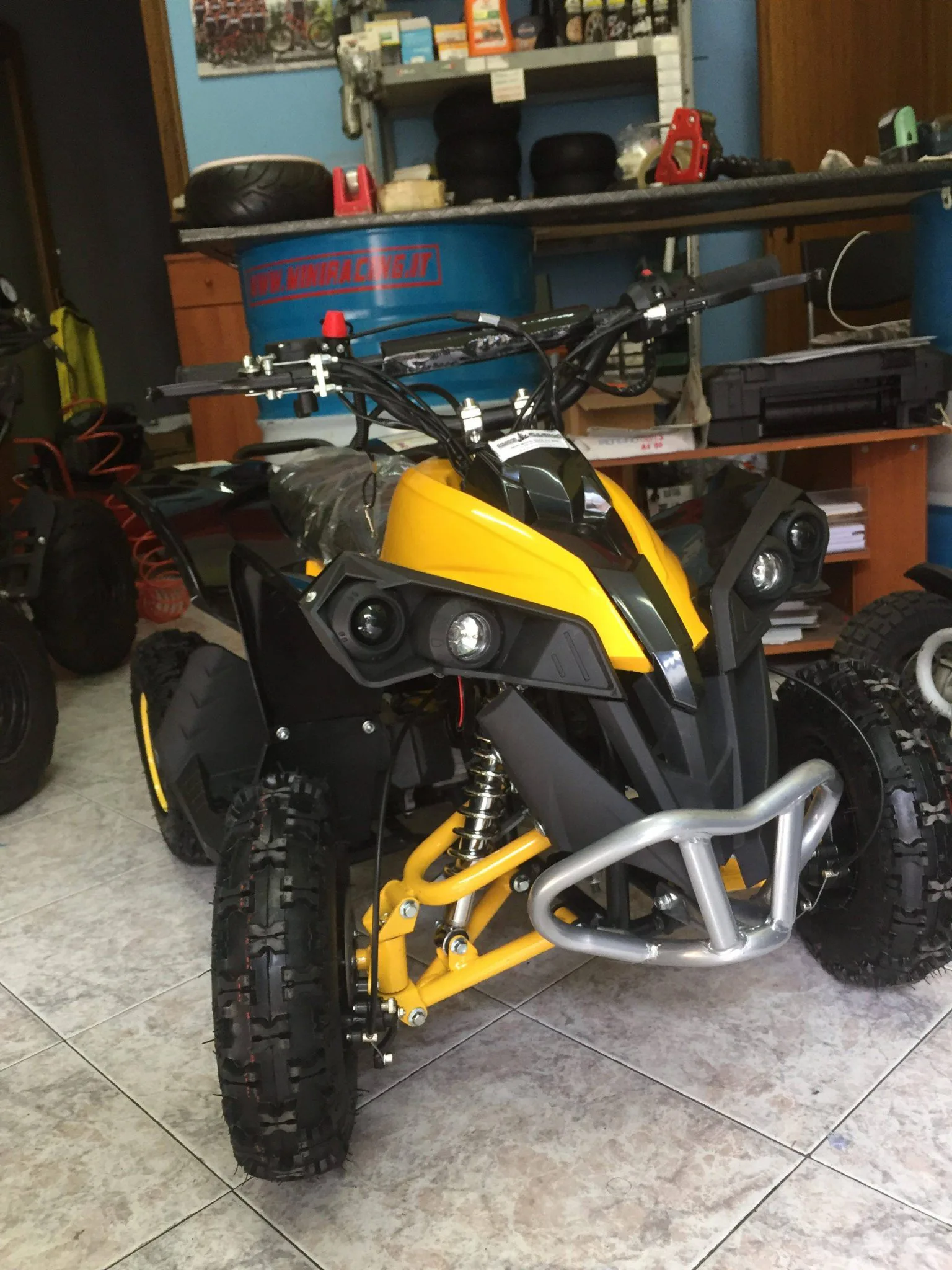 Mini quad Ranegade 50cc 2T ruota 6″, foto 16