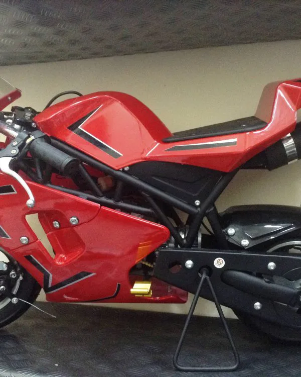 Mini moto GP2 50cc doppio scarico, telaio a traliccio
