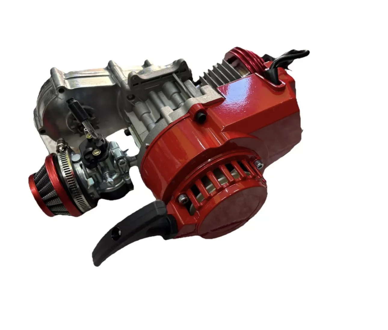 Motore Big bore 7CV carburatore 15/15 x mini moto, mini quad, mini cross 2T, foto 4