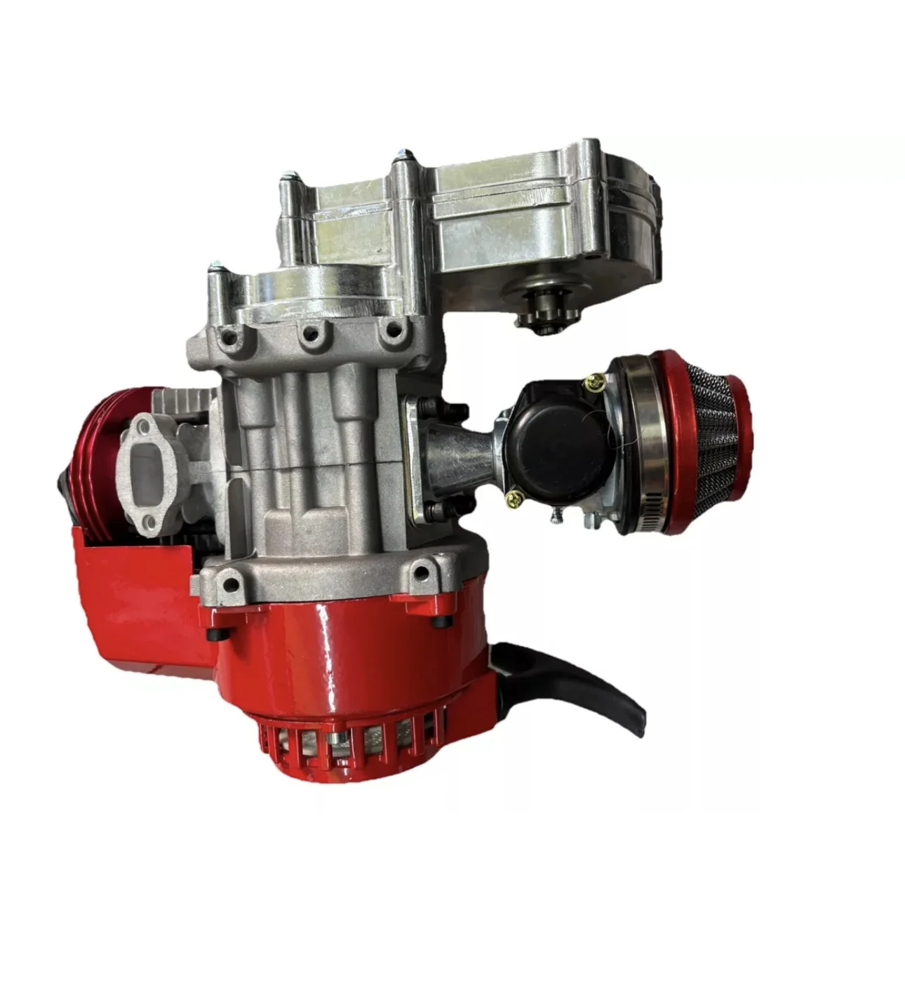 Motore Big bore 7CV carburatore 15/15 x mini moto, mini quad, mini cross 2T, foto 5