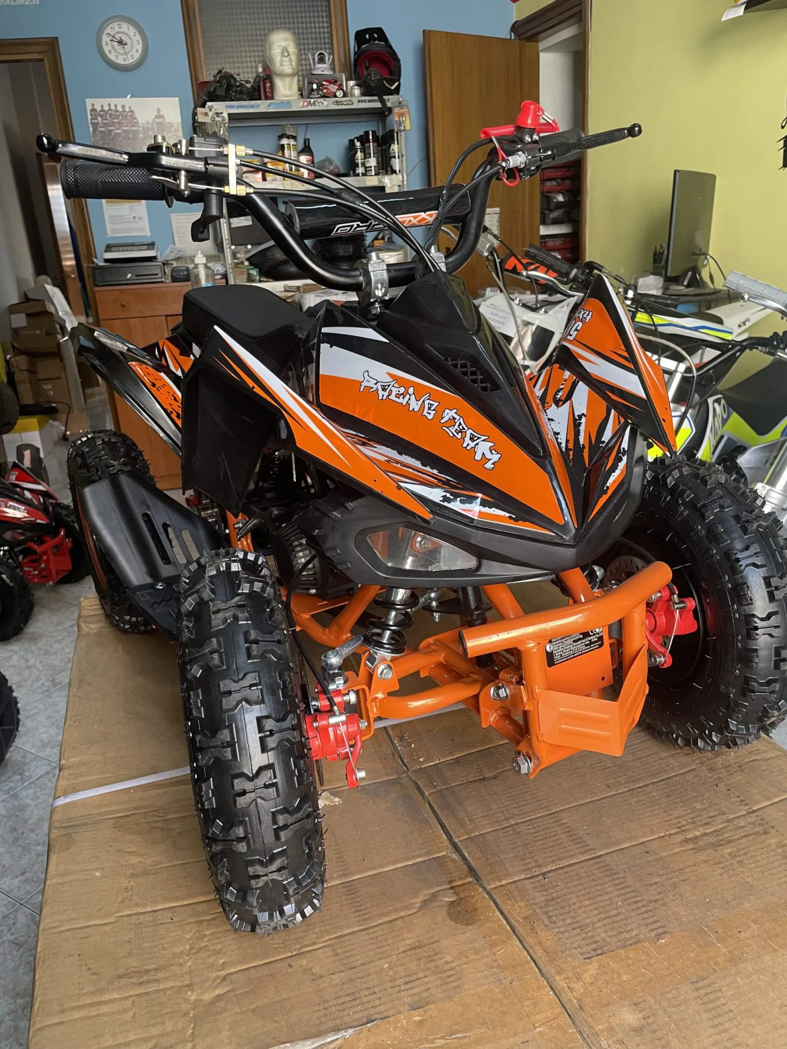 Mini quad Predator 50 cc, ruota 6″, foto 12
